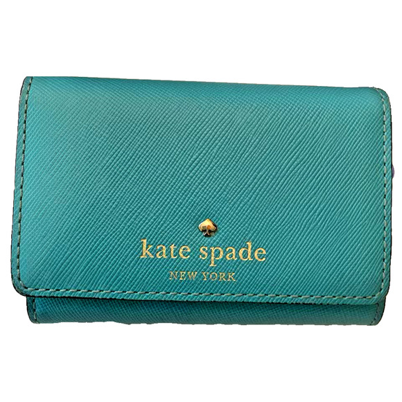 kate spade Handbags - Kate Spade coin purse turquoise